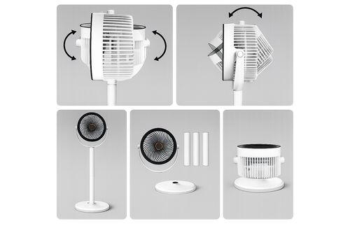 (7) Inch Air Circulation Fan - Smart Cooling Solution